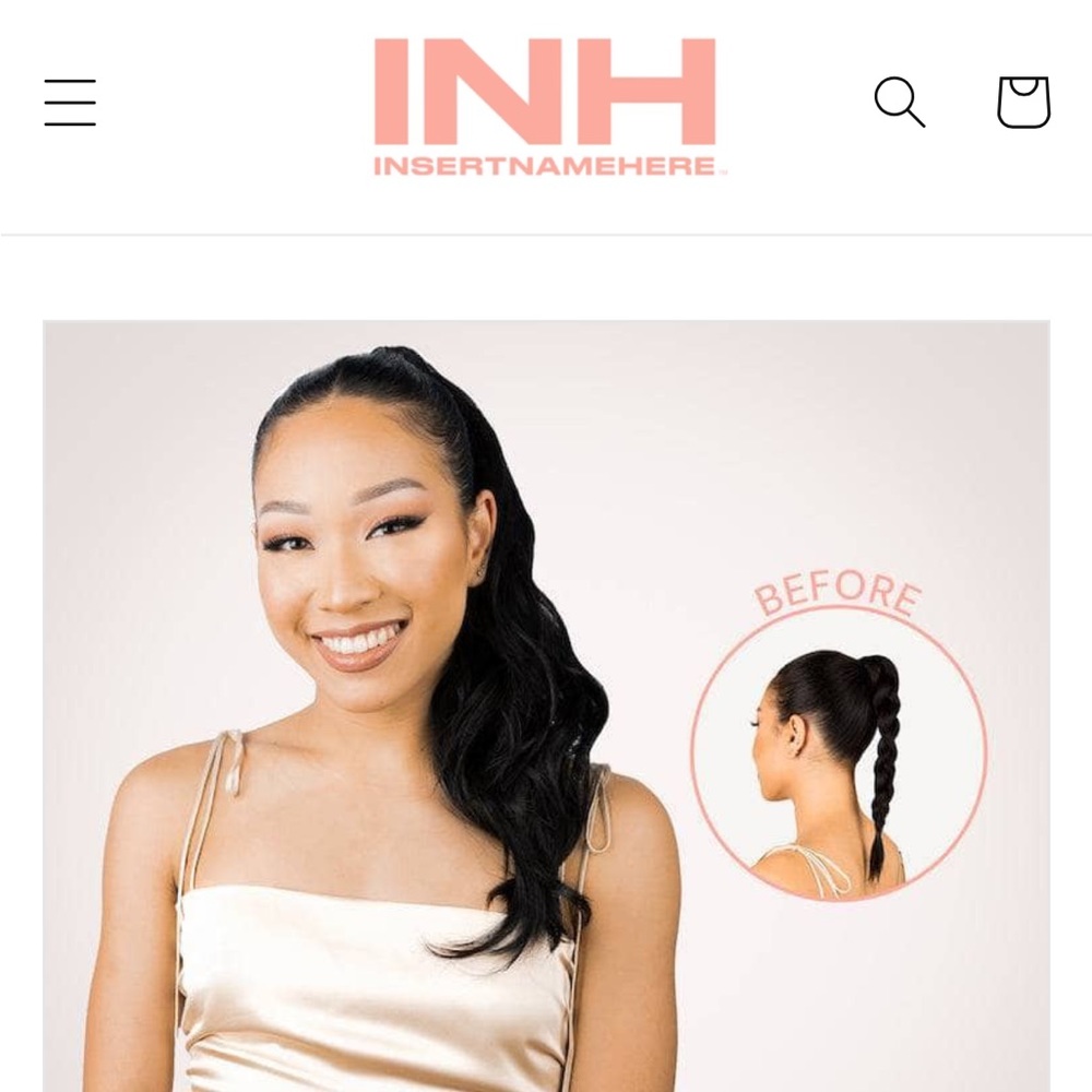 INH Jordynn pony extension black-brown
